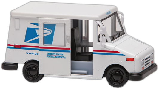 USPS mail truck